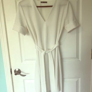 White Zara dress